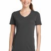 Shirts & Tops * Port & Company Women'S Performance Blend V-Neck Tee Lpc381V