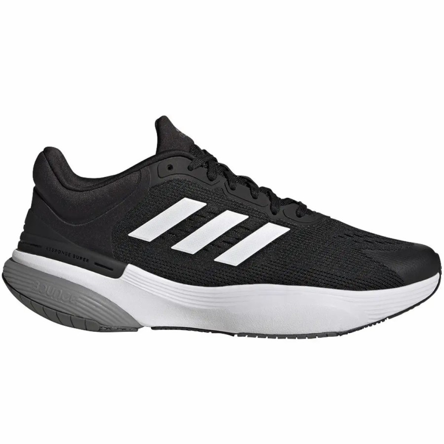 Footwear * Adidas Men'S Response Super 3.0 Running Shoes Cblack/Cblack/Ftwwht