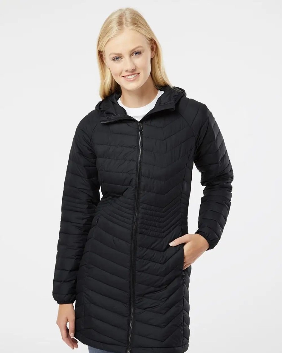 Jackets & Vests * Columbia Women'S Powder Lite Mid Jacket Black