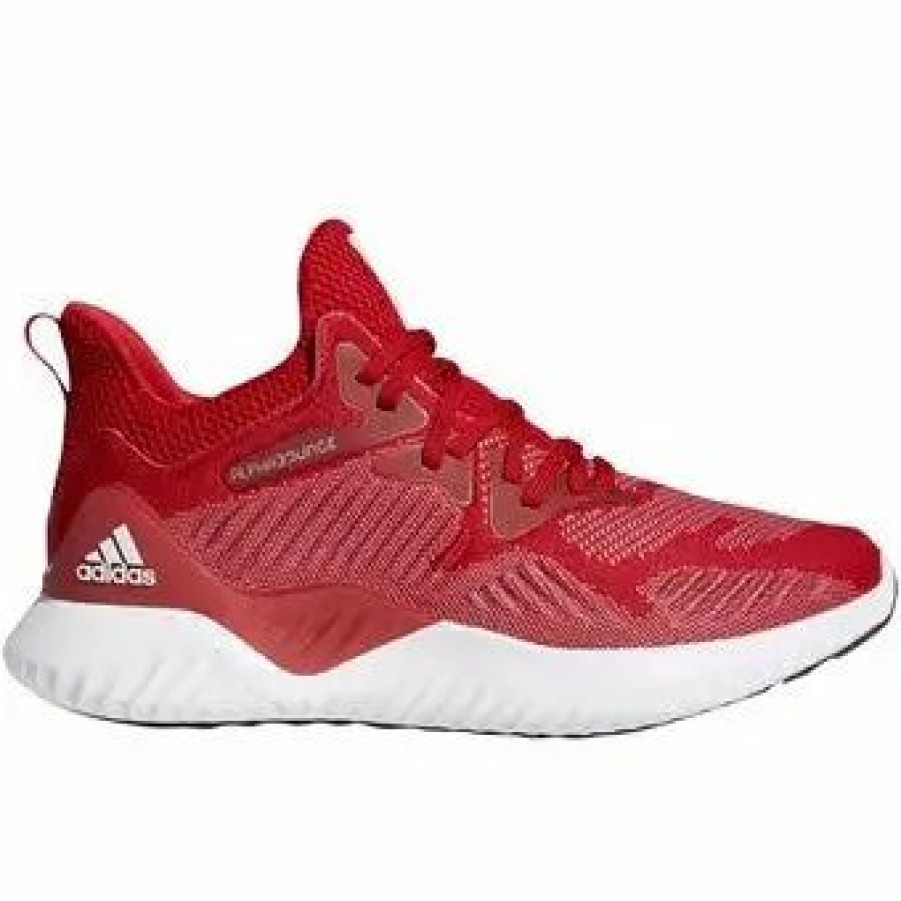 Footwear * Adidas Men'S Alphabounce Beyond Ncaa Running Shoes Red/White