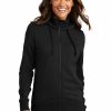 Sweatshirts & Fleece * Port Authority Ladies Smooth Fleece Hooded Jacket