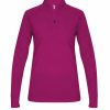 Sweatshirts & Fleece * Badger Women'S Sport Tonal Blend 1/4 Zip