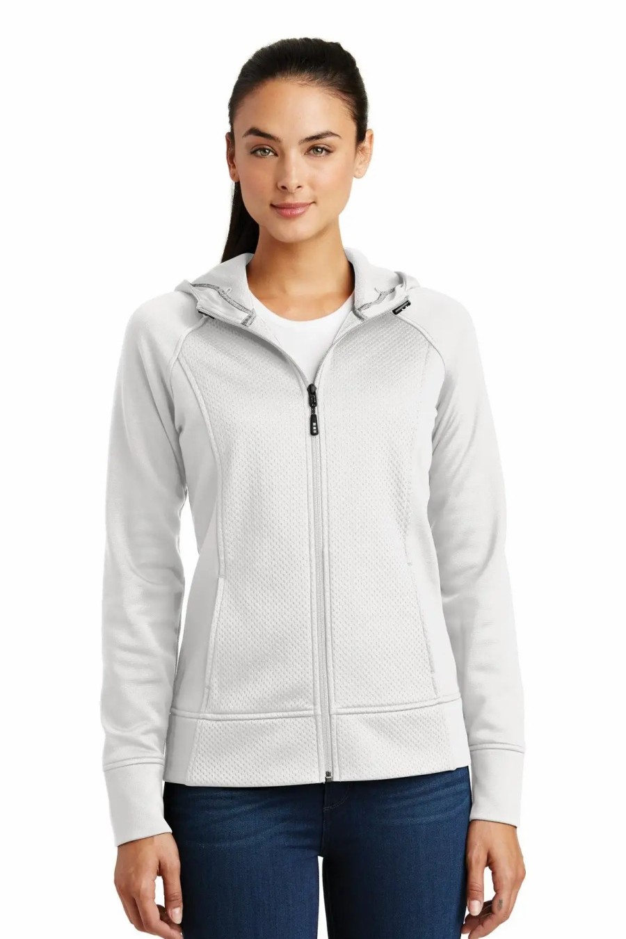 Sweatshirts & Fleece * Sport-Tek Women'S Rival Tech Fleece Full-Zip Hooded Jacket Lst295