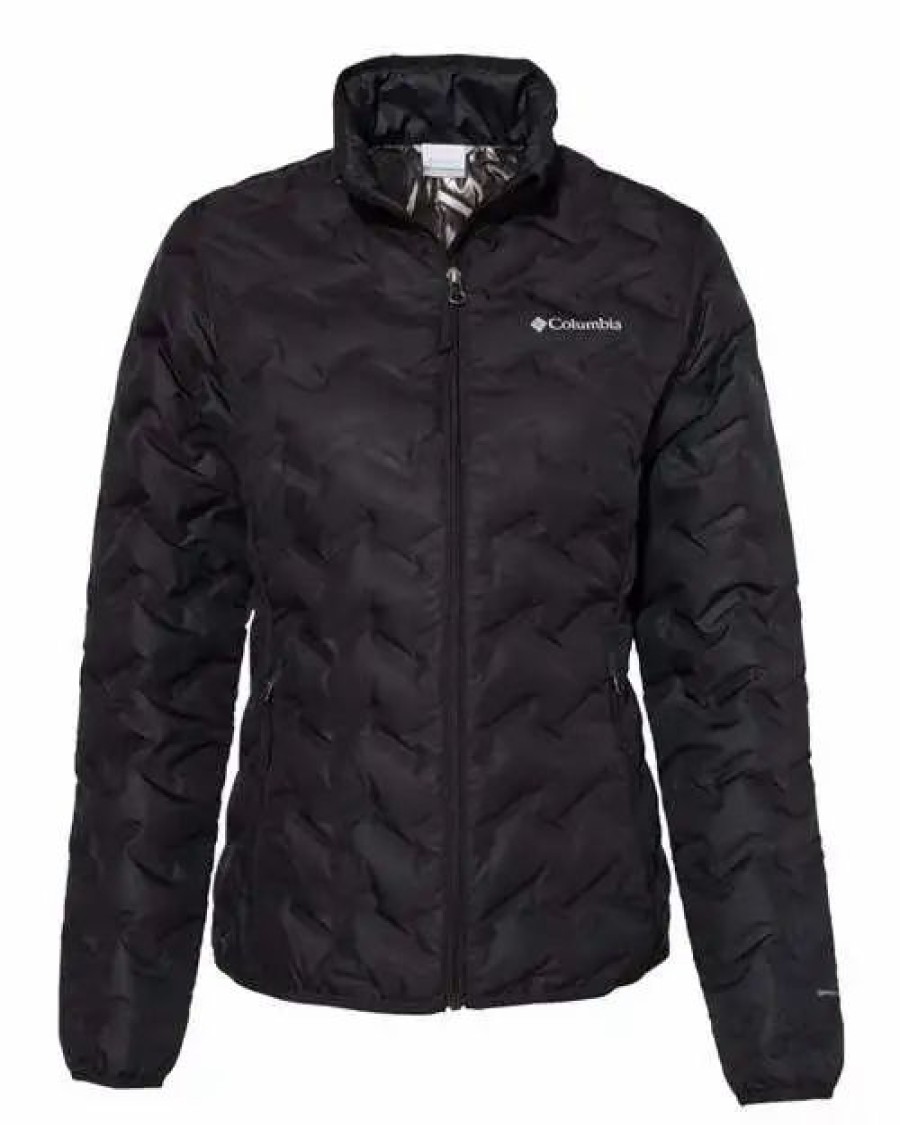 Jackets & Vests * Columbia Women'S Delta Ridge Down Jacket Black