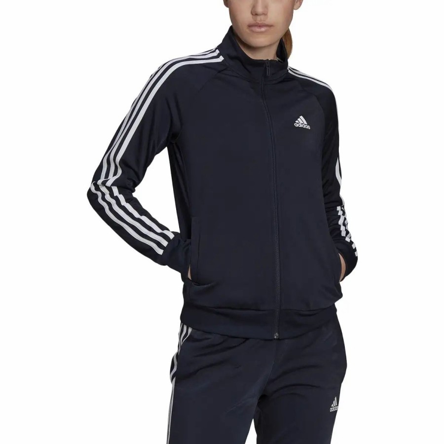 Jackets & Vests * Adidas Women'S Warm-Up Tricot Slim 3-Stripes Track Jacket