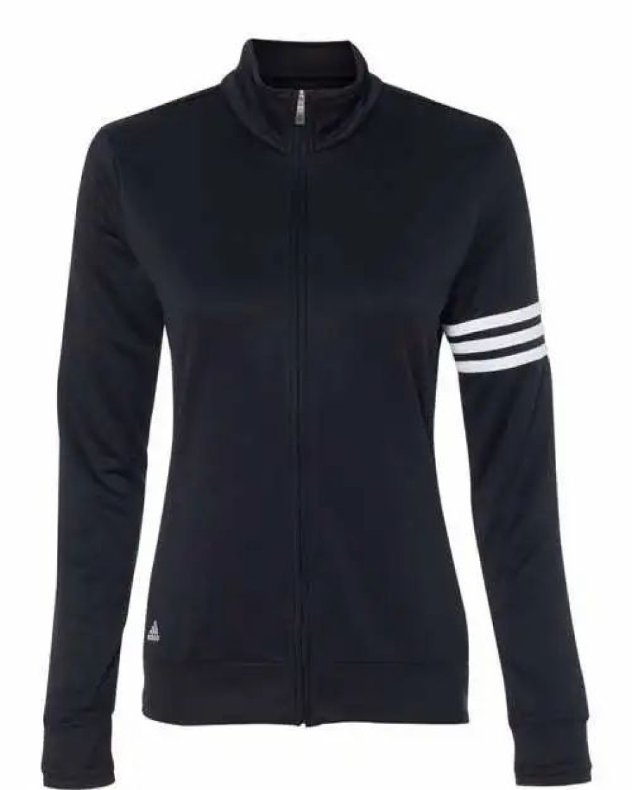 Sweatshirts & Fleece * Adidas Women'S 3-Stripes French Terry Full-Zip Jacket