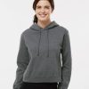 Sweatshirts & Fleece * Badger Women'S Crop Hooded Sweatshirt