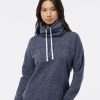 Sweatshirts & Fleece * J. America Men'S J. America Women'S M'Lange Fleece Cowl Neck Sweatshirt