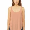 Shirts & Tops * Bella + Canvas Bella+Canvas Women'S Flowy Side-Slit Tank Peach