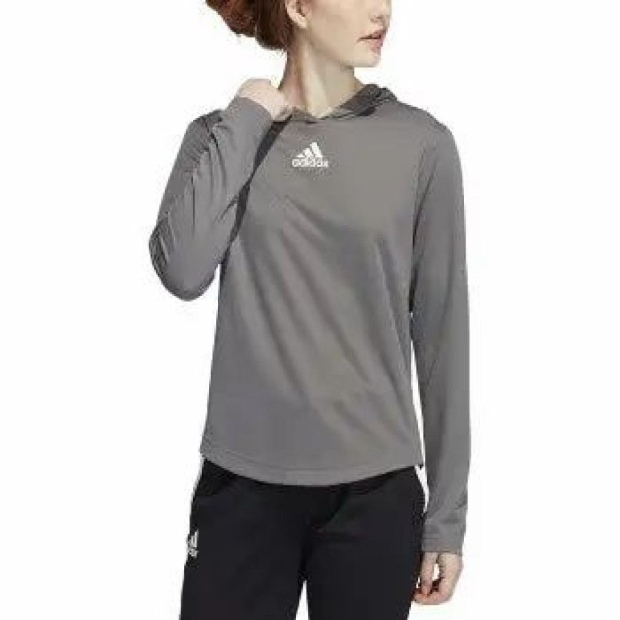 Sweatshirts & Fleece * Adidas Womens Stadium Heat.Rdy Ls Hoodie