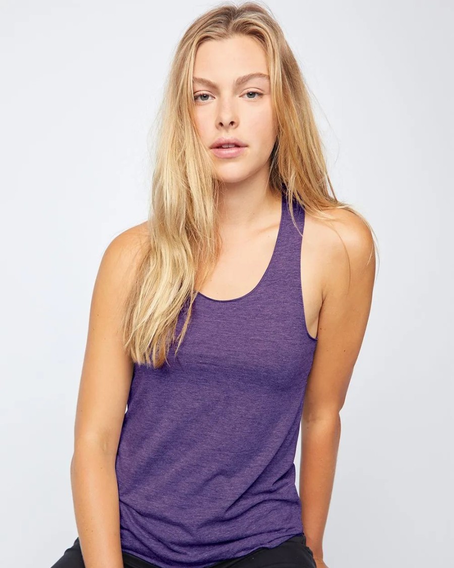 Shirts & Tops * American Apparel Women'S Triblend Racerback Tank