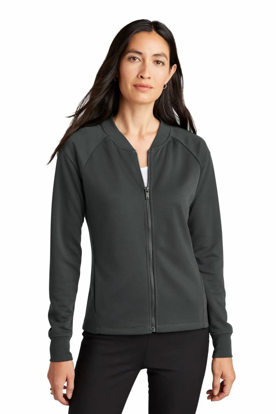 Jackets & Vests * Mercer+Mettle Women'S Double-Knit Bomber Mm3001