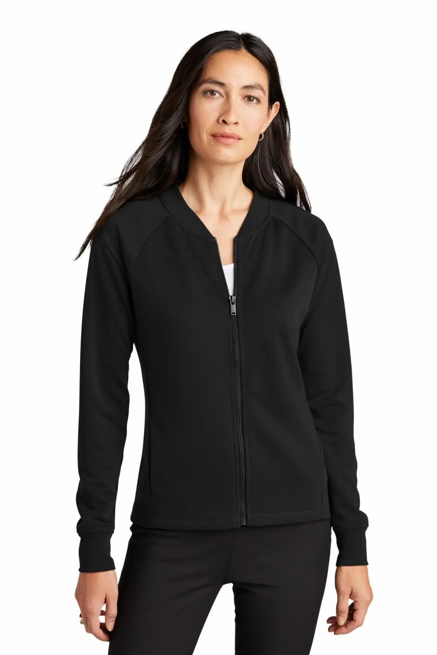 Jackets & Vests * Mercer+Mettle Women'S Double-Knit Bomber Mm3001