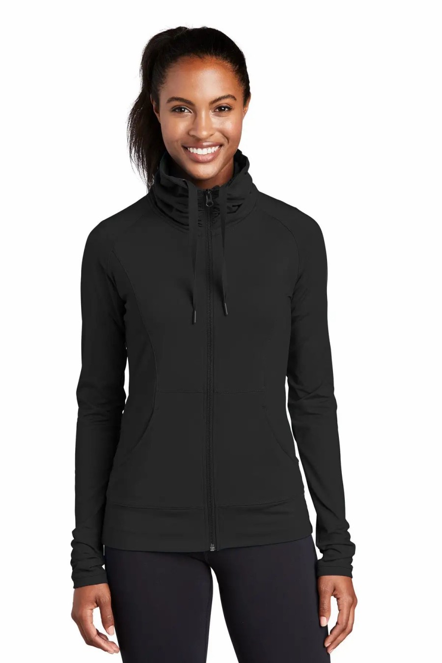 Jackets & Vests * Sport-Tek Women'S Sport-Wick Stretch Full-Zip Jacket. Lst852