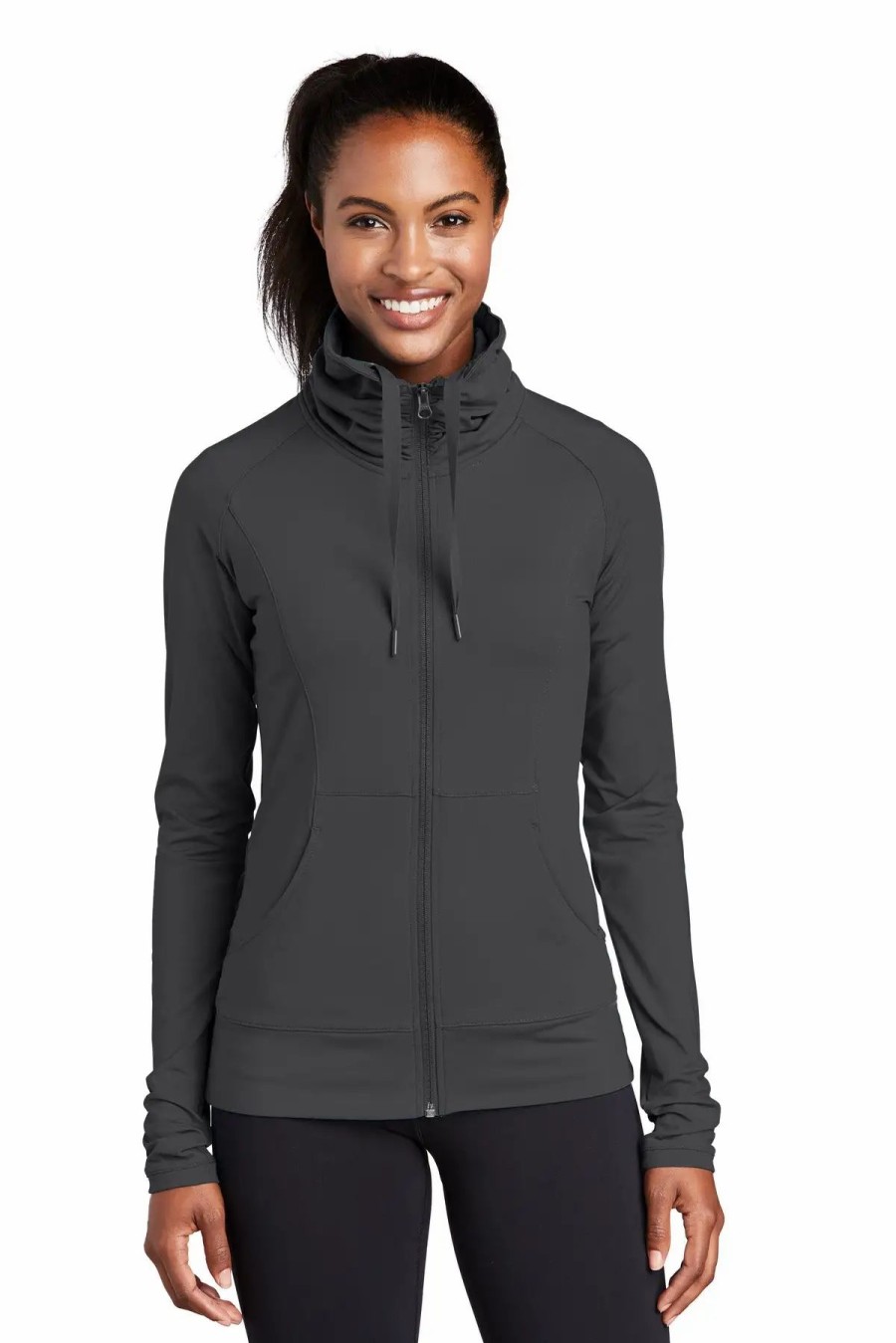 Jackets & Vests * Sport-Tek Women'S Sport-Wick Stretch Full-Zip Jacket. Lst852