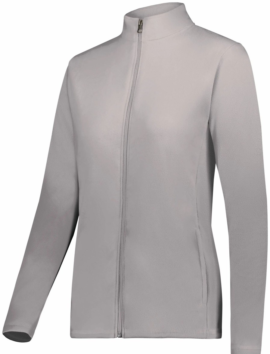 Jackets & Vests * Augusta Women'S Micro-Lite Fleece Full-Zip Jacket