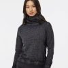 Sweatshirts & Fleece * J. America Women'S Zen Fleece Cowl Neck Sweatshirt