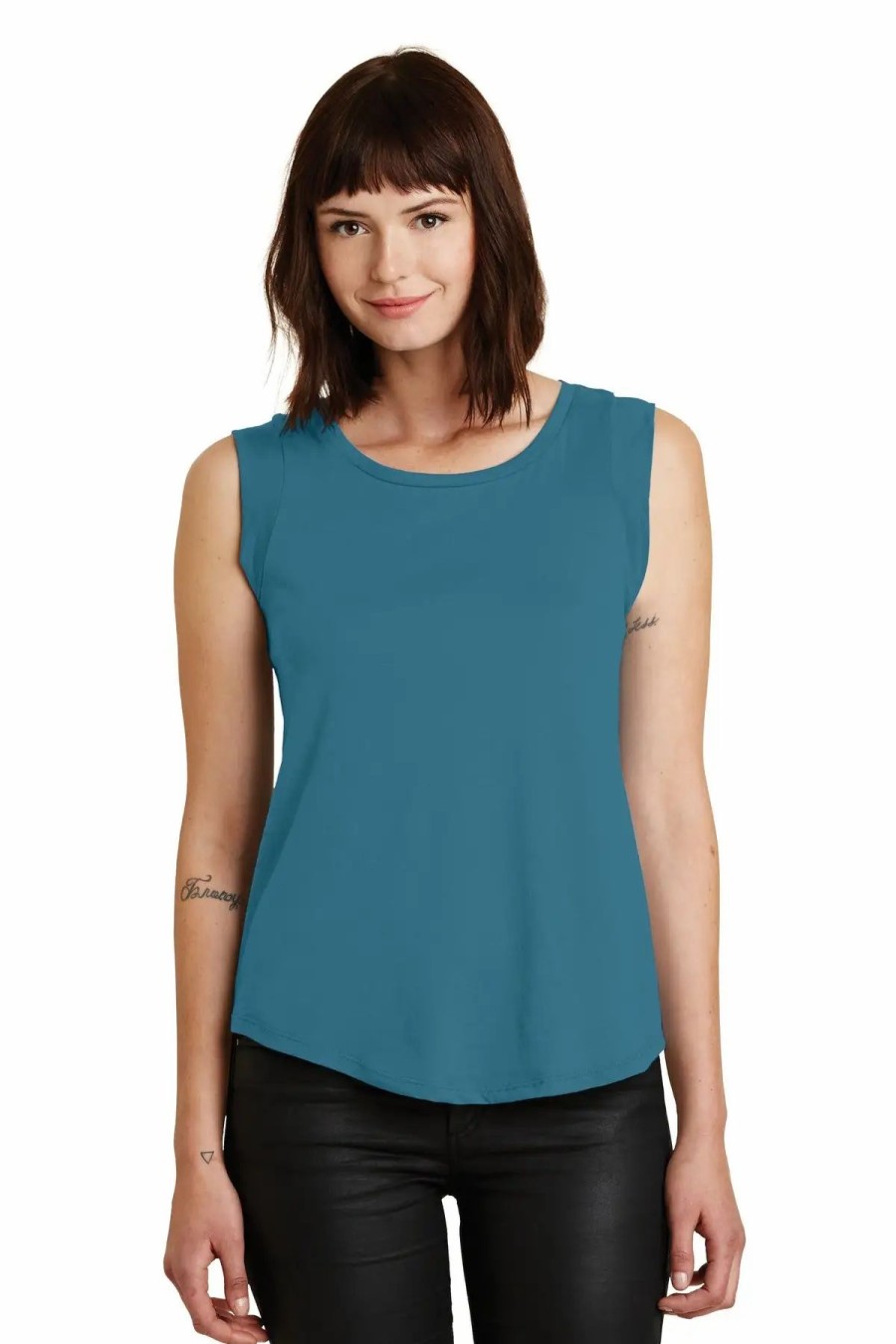 Shirts & Tops * Alternative Apparel Alternative Women'S Cap Sleeve Satin Jersey Crew T-Shirt. Aa4013