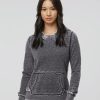 Sweatshirts & Fleece * J. America Women'S Zen Fleece Hooded Sweatshirt