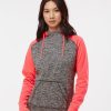 Sweatshirts & Fleece * J. America Men'S J. America Women'S Colorblocked Cosmic Fleece Hooded Sweatshirt