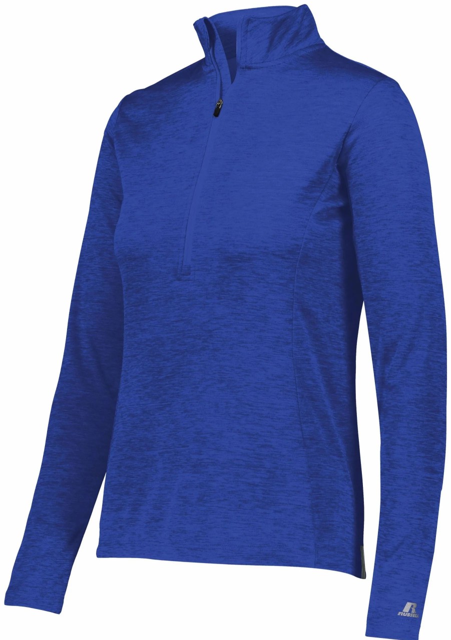 Sweatshirts & Fleece * Russell Team Russell Women'S Dri-Power Lightweight 1/4 Zip Pullover