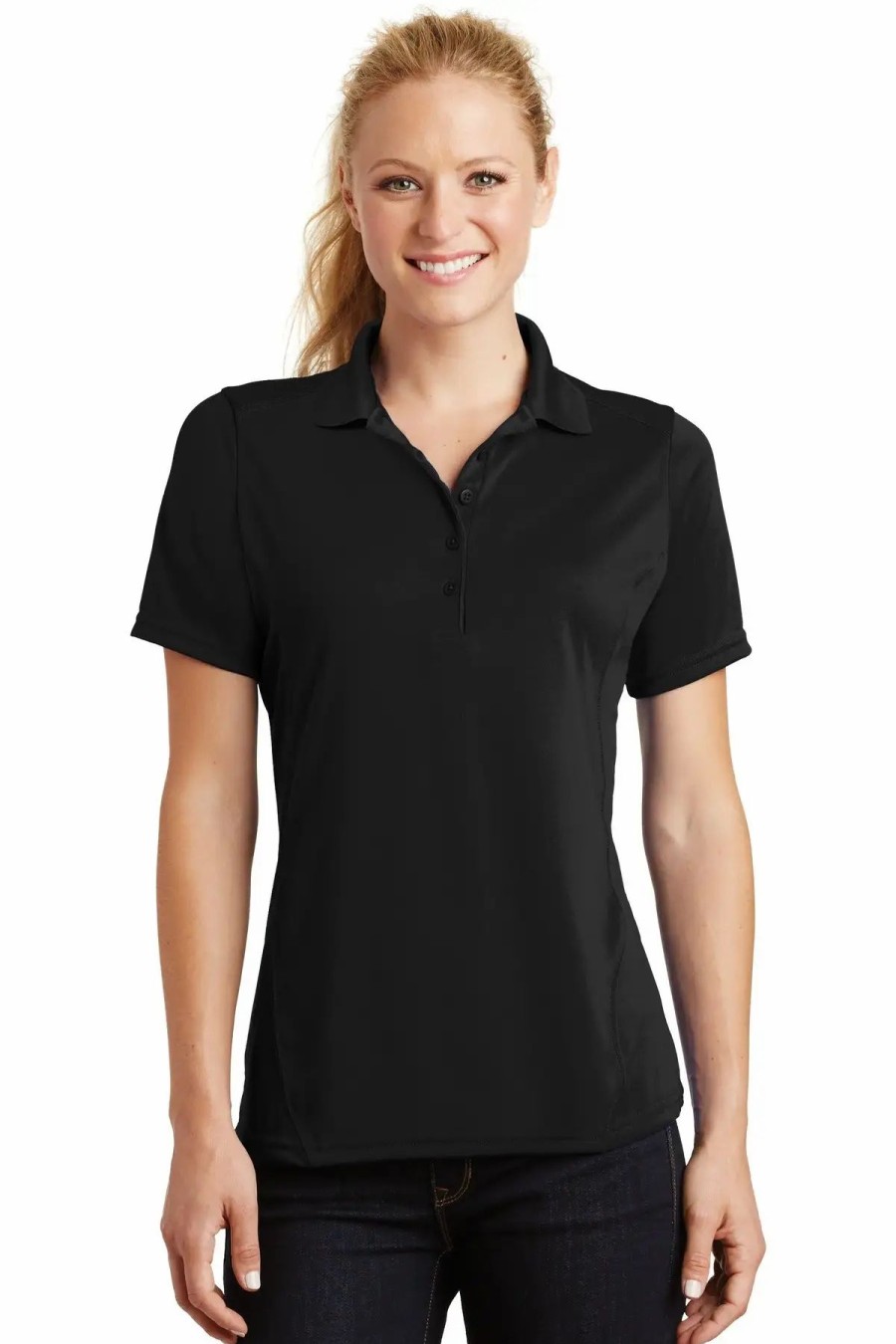 Shirts & Tops * Sport-Tek Women'S Dry Zone Raglan Accent Polo