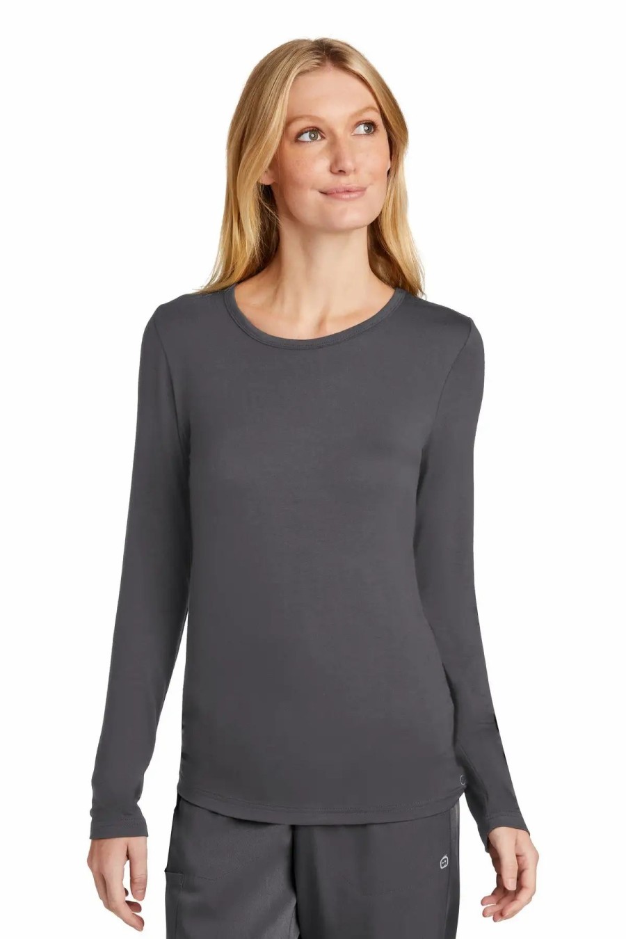 Shirts & Tops * Wonderwink Women'S Long Sleeve Layer Tee Ww4029