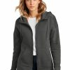 Sweatshirts & Fleece * District Women'S Perfect Weight Fleece Drop Shoulder Full-Zip Hoodie Dt1104