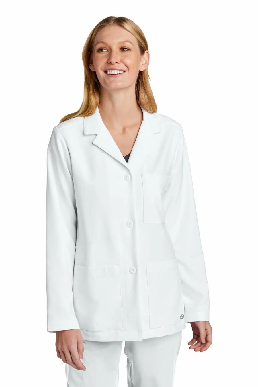 Jackets & Vests * Wonderwink Women'S Consultation Lab Coat Ww4072 White