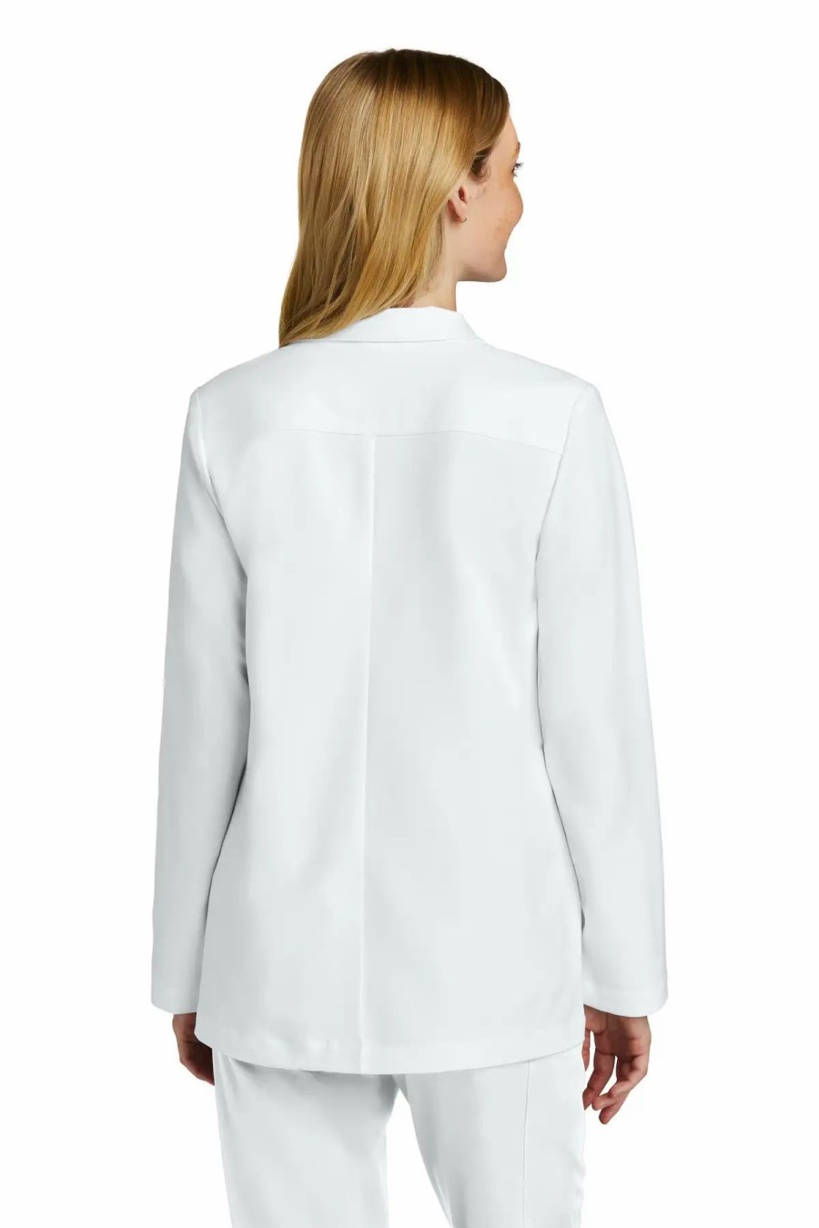 Jackets & Vests * Wonderwink Women'S Consultation Lab Coat Ww4072 White