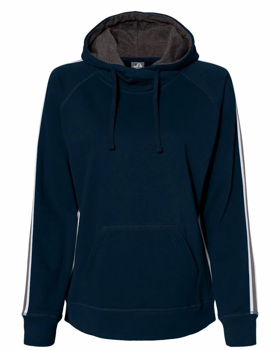 Sweatshirts & Fleece * J. America Women'S Rival Fleece Hooded Sweatshirt