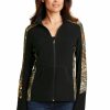 Jackets & Vests * Port Authority Ladies Camouflage Microfleece Full-Zip Jacket. L230C Black/ Realtree Xtra