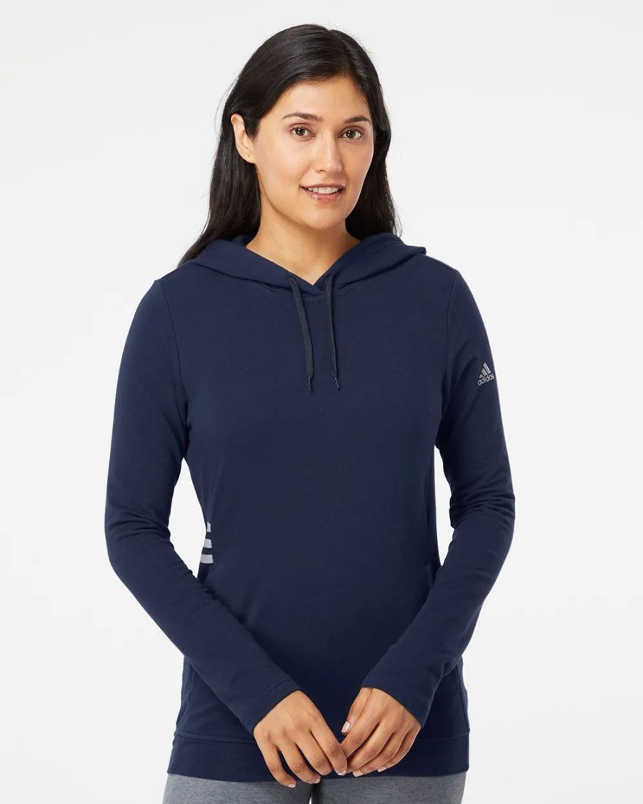 Sweatshirts & Fleece * Adidas Women'S Lightweight Hooded Sweatshirt