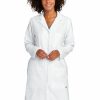 Jackets & Vests * Wonderwink Women'S Long Lab Coat Ww4172 White