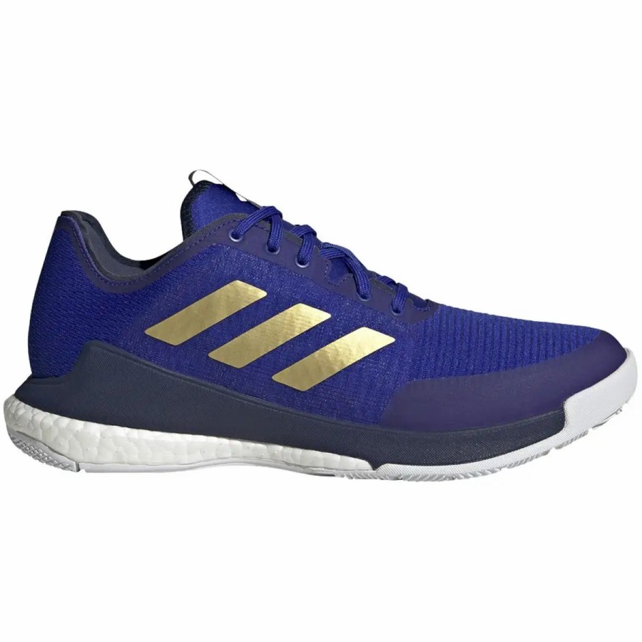 Footwear * Adidas Mens Crazyflight Shoes Lucblu/Magold/Tenabl