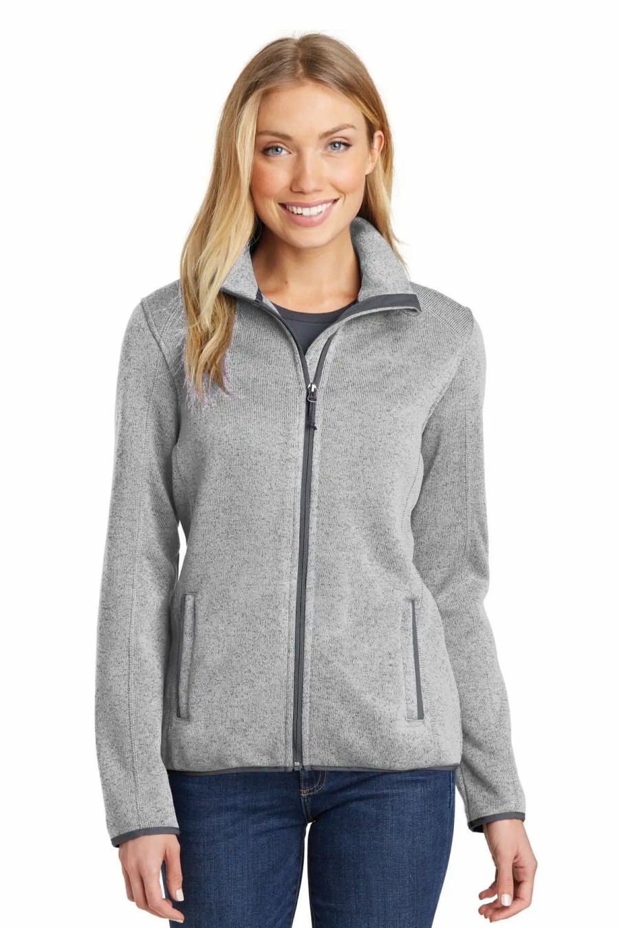 Sweatshirts & Fleece * Port Authority Women'S Sweater Fleece Jacket. L232