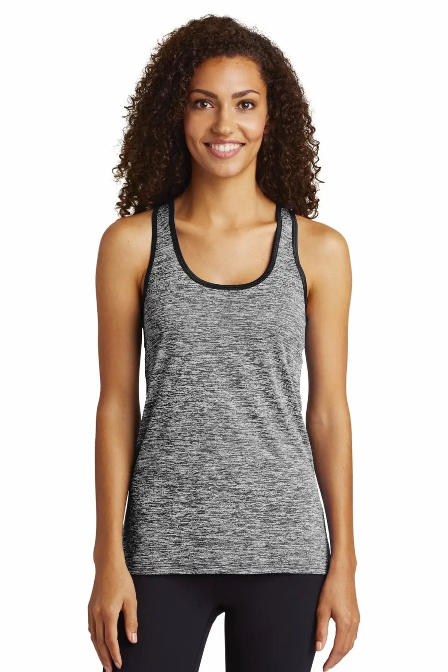 Shirts & Tops * Sport-Tek Women'S Posicharge Electric Heather Racerback Tank