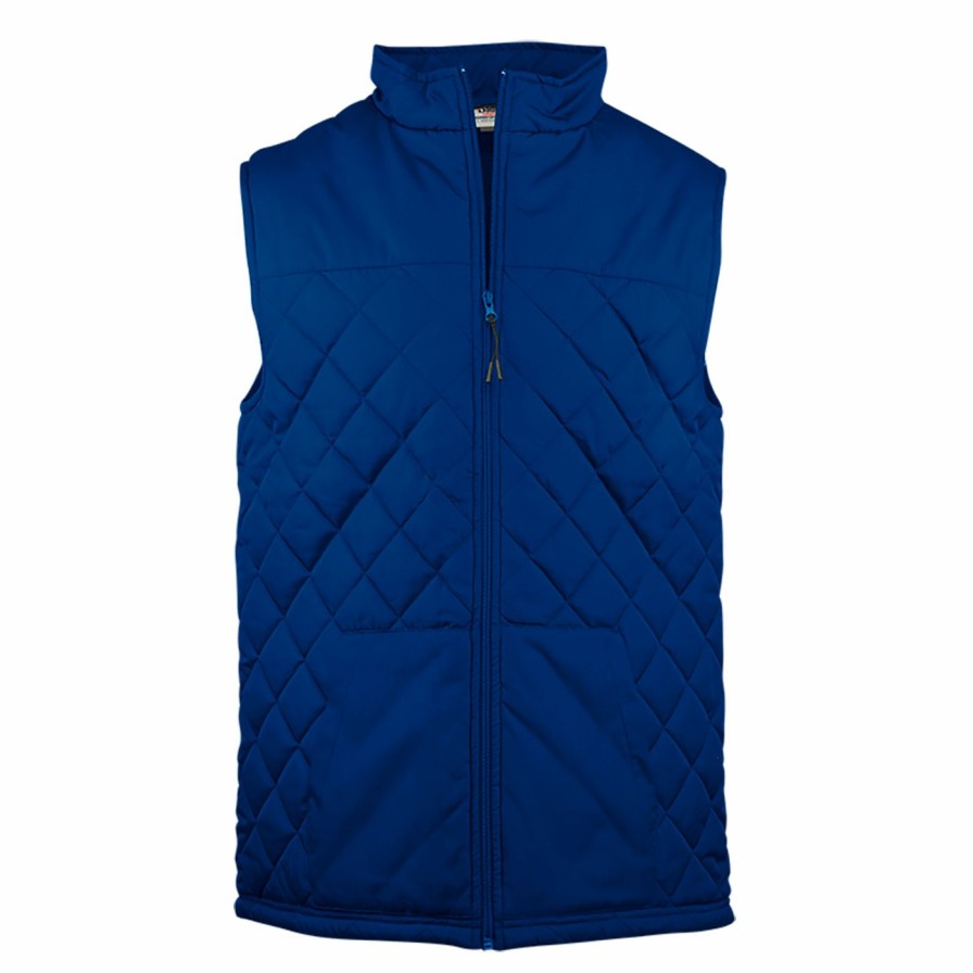 Jackets & Vests * Badger Women'S Quilted Vest