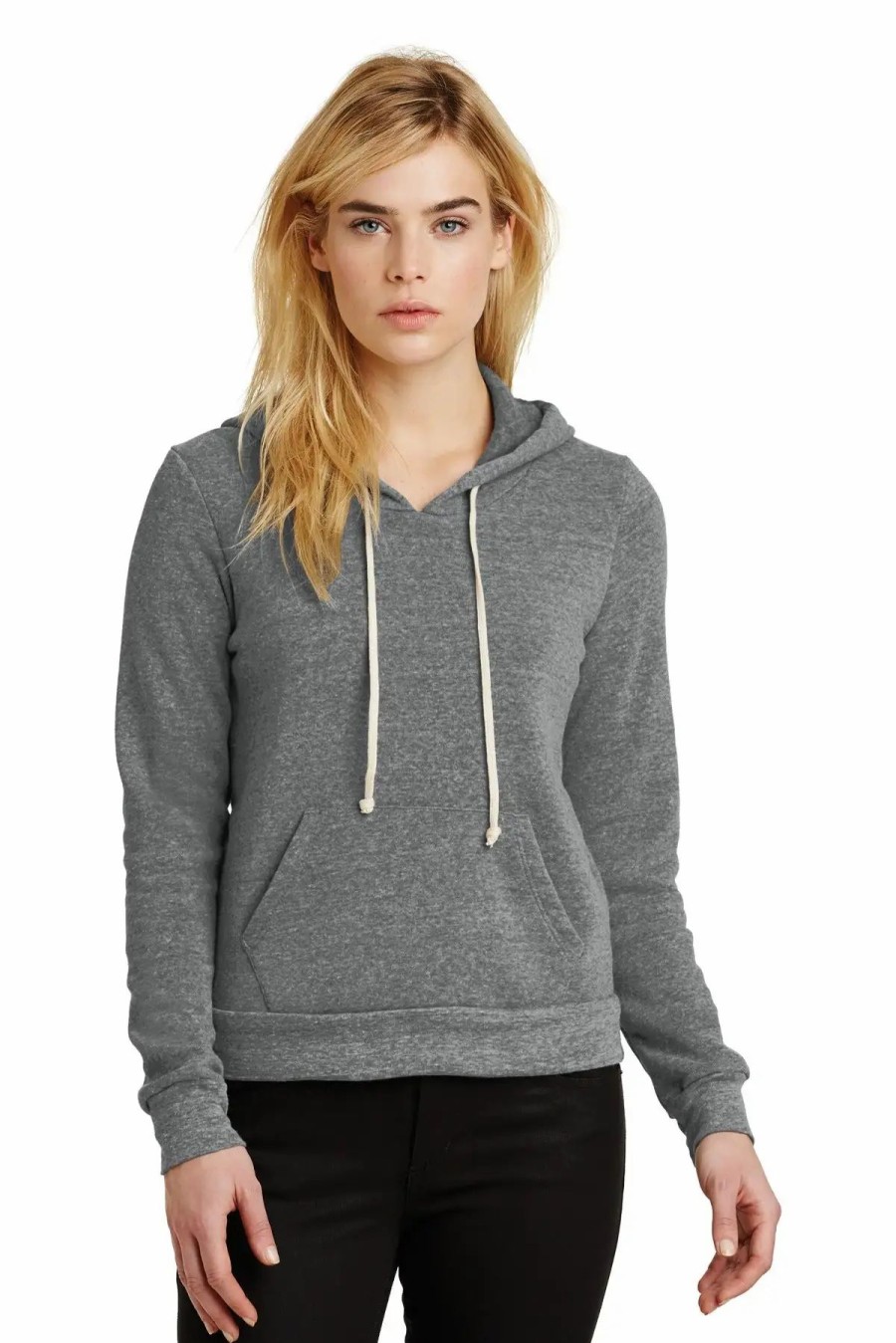 Sweatshirts & Fleece * Alternative Apparel Alternative Women'S Athletics Eco-Fleece Pullover Hoodie. Aa9596 Eco Grey