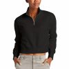 Sweatshirts & Fleece * District Women'S V.I.T. Fleece 1/2-Zip Dt6111