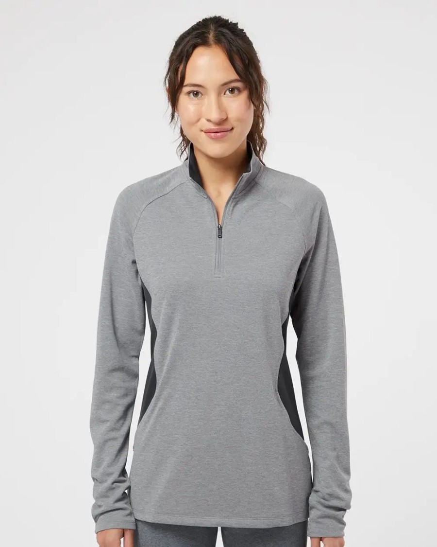 Sweatshirts & Fleece * Adidas Women'S Lightweight Quarter-Zip Pullover