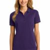 Shirts & Tops * Port Authority Ladies Rapid Dry Tipped Polo. L454