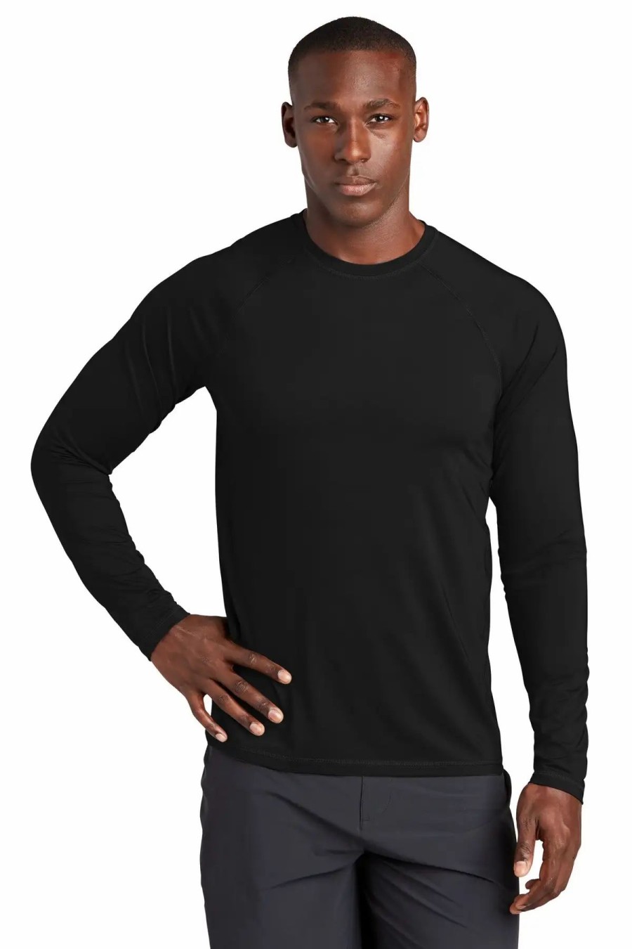 Shirts & Tops * Sport-Tek Men'S Long Sleeve Rashguard Tee St470Ls