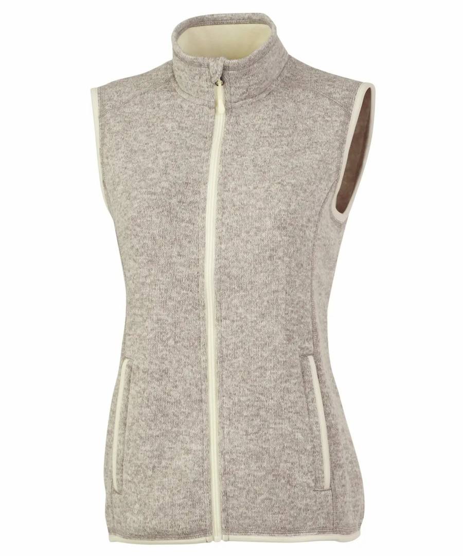 Jackets & Vests * Charles River Women'S Pacific Heathered Vest