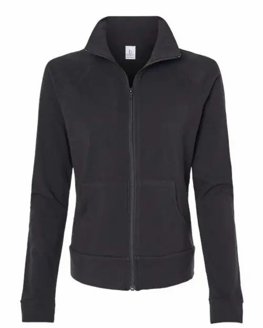 Jackets & Vests * Boxercraft Women'S Full-Zip Practice Jacket Black