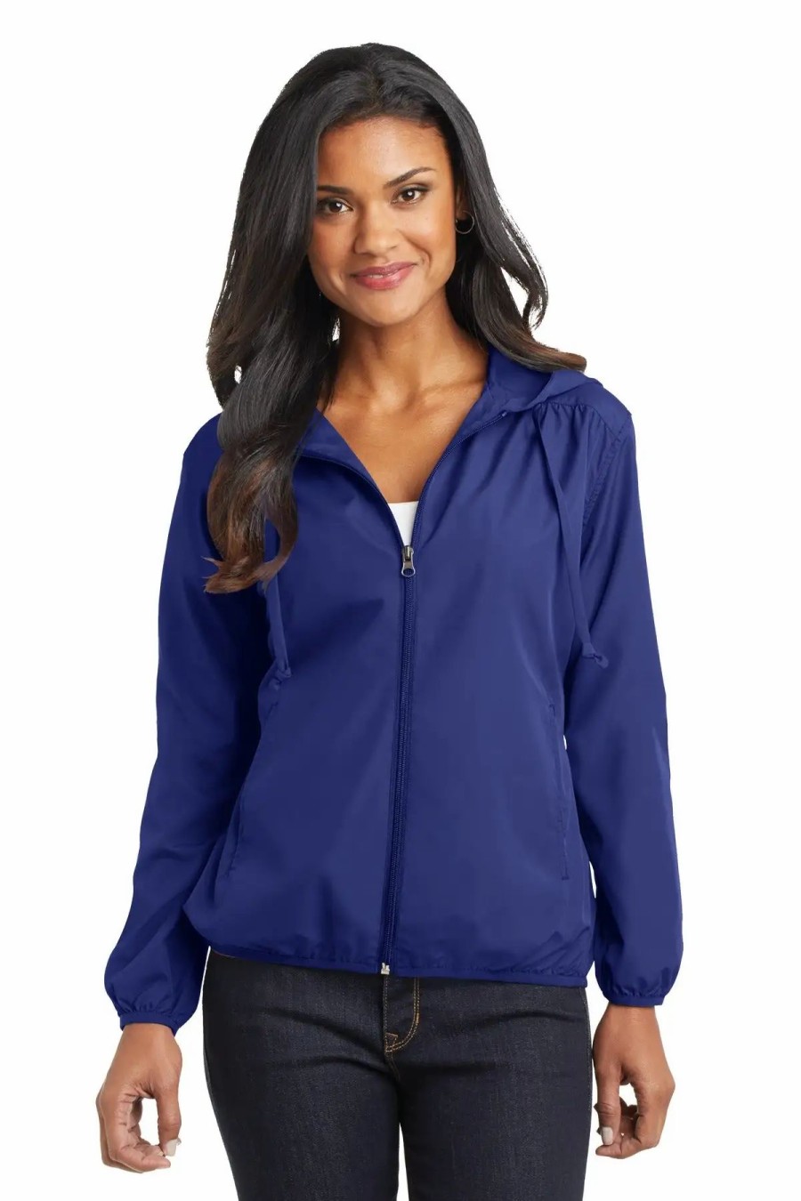 Jackets & Vests * Port Authority Ladies Hooded Essential Jacket. L305