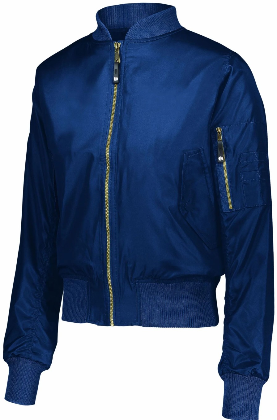 Jackets & Vests * Holloway Women'S Flight Bomber Jacket