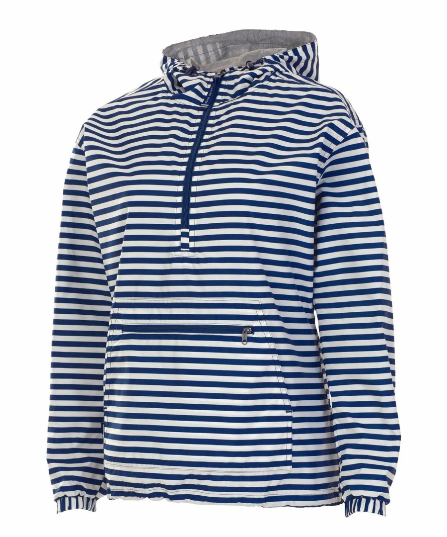 Jackets & Vests * Charles River Women'S Chatham Anorak Print