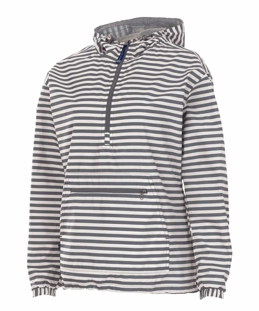 Jackets & Vests * Charles River Women'S Chatham Anorak Print