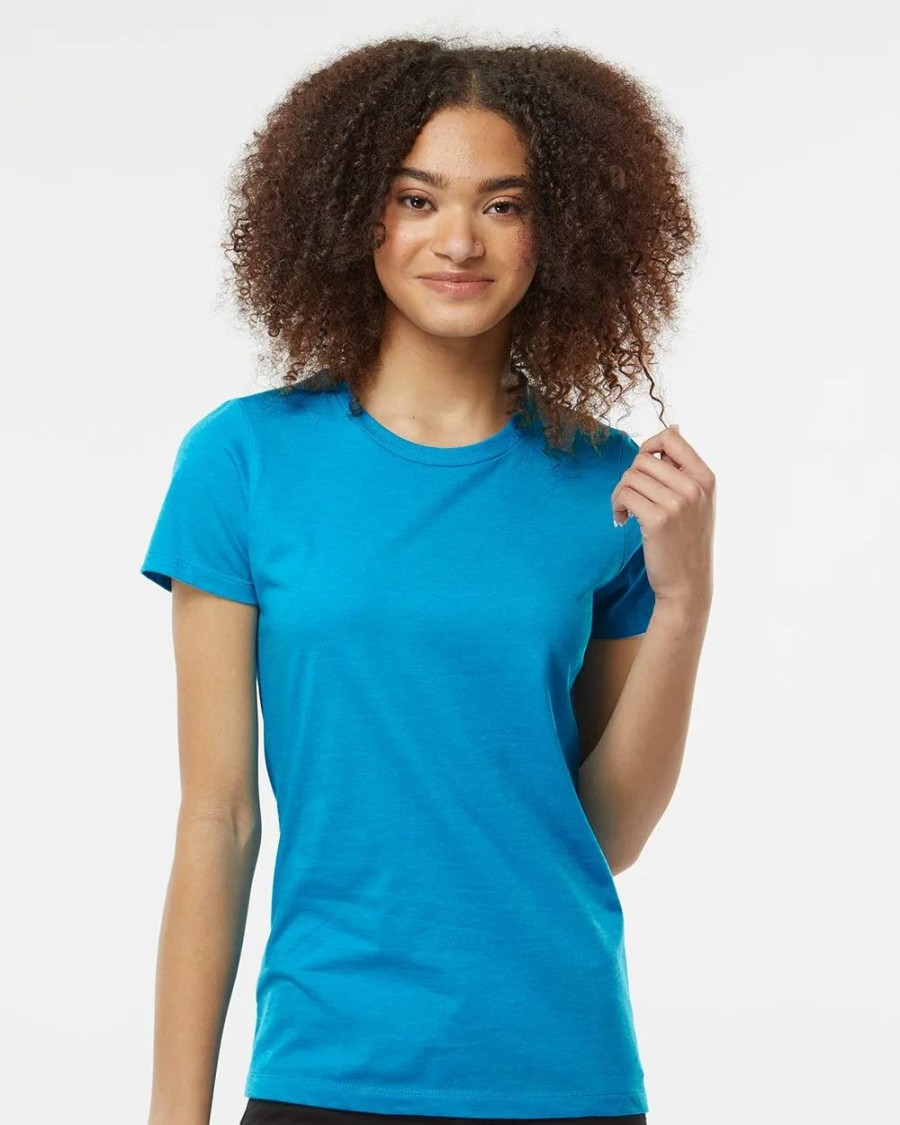 Shirts & Tops * Tultex Women'S Premium Cotton Blend T-Shirt